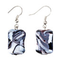Elegant Calabash Shape Resin Earring