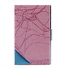 Elegant Metal Business Card Case with Leather Purface-Pink