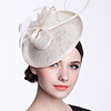 Elegant Retro Flax / Lace Fascinators with Feather / Bowknot 1 Piece Special Occasion / Party / Evening Headpiece miniinthebox