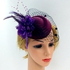 Elegant Vintage Inspired Feather / Polyester / Net Fascinators with Feather / Flower 1 Piece Special Occasion / Tea Party Headpiece miniinthebox