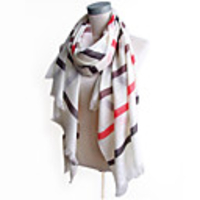 Elegant Women European Long Fashion Strap Scarf Shawl