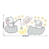 Elephant Cartoon Wall Stickers Pvc Decorative Wall Stickers Home Decoration Wall Decals Wall Decorations 1pc