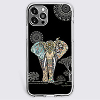 Elephant Fashion Case For Apple iPhone 12 iPhone 11 iPhone 12 Pro Max Unique Design Protective Case Shockproof Back Cover TPU
