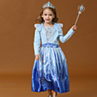 Elsa Dress Masquerade Flower Girl Dress Girls