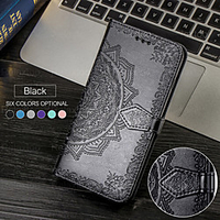 Embossed Magnetic Flip Leather Wallet Protection Cover Phone Case For OnePlus 8 Pro OnePlus 7 Pro One Plus 7T Pro OnePlus 6T One Plus 6 Card Holder Stand miniinthebox