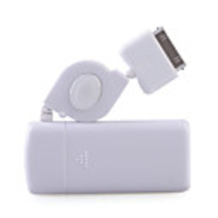 Emergency Charger For iPod Nano, Video, touch, iPhone