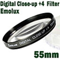 Emolux 55mm CLOSE UP(+4) Filter