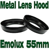 Emolux 55mm Wide Angle Metal Lens Hood