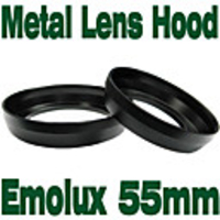 Emolux 55mm Wide Angle Metal Lens Hood