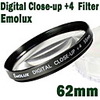 Emolux 62mm CLOSE UP(+4) Filter