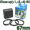 Emolux 67mm (1,  2,  4) Kit CLOSE-UP Filter