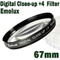 Emolux 67mm CLOSE UP(+4) Filter