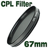 Emolux 67mm CPL Circular Polarizer Filter