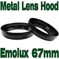 Emolux 67mm Wide Angle Metal Lens Hood