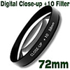 Emolux 72mm CLOSE UP( 10) Filter