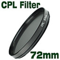 Emolux 72mm CPL Circular Polarizer Filter