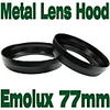 Emolux 77mm Wide Angle Metal Lens Hood