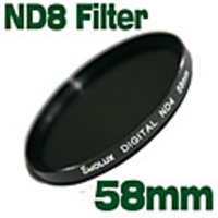 Emolux Neutral Density 58mm ND8 Filter
