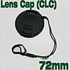 Emora 72mm Center Release lens Cap with Keeper
