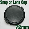 Emora 72mm Snap on Lens Cap(SLC)