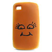 Emulational Bread Style Soft Sponge Protective Case for iPhone 4 - Bad Guy Face