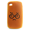 Emulational Bread Style Soft Sponge Protective Case for iPhone 4 - Glasses Pattern