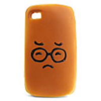 Emulational Bread Style Soft Sponge Protective Case for iPhone 4 - Glasses Pattern