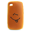 Emulational Bread Style Soft Sponge Protective Case for iPhone 4 - Naughty Expression