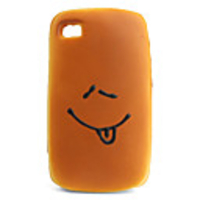 Emulational Bread Style Soft Sponge Protective Case for iPhone 4 - Naughty Expression