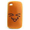 Emulational Bread Style Soft Sponge Protective Case for iPhone 4 - Smiling Face