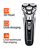 Enchen Electric Shaver Men 3D Type-C USB Rechargeable Razor 3 Blades Portable Beard Trimmer Cutting Machine For Shaving