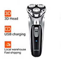 Enchen Electric Shaver Men 3D Type-C USB Rechargeable Razor 3 Blades Portable Beard Trimmer Cutting Machine For Shaving