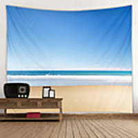 Endless Ocean Digital Printed Tapestry Decor Wall Art Tablecloths Bedspread Picnic Blanket Beach Throw Tapestries Colorful Bedroom Hall Dorm Living Room Hanging