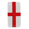 England Flag Hard Protection Back Case for Apple iPhone 4