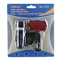 Enjoy-You-Ride 5-LED Bike Lamp and Tail Lights (2-Piece Set)
