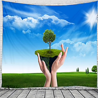 Environmental Protection Wall Tapestry Art Decor Blanket Curtain Hanging Home Bedroom Living Room Decoration Classic Theme Wall Decor miniinthebox