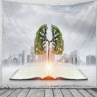 Environmental Protection Wall Tapestry Art Decor Blanket Curtain Hanging Home Bedroom Living Room Decoration Classic Theme Wall Decor miniinthebox
