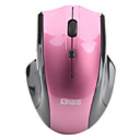 Ergonomic 2.4GHz Wireless 800/1600dpi Optical Mouse (2 x AAA Battery Included)
