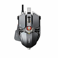 Ergonomic Gaming Mouse Computer-Mice Gamer Wired Laptop Usb-Cable Optical Adjustable Tail Mouse Professional Mouse Gamer 7200DPI miniinthebox