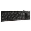 Ergonomic Waterproof QWERTY PS/2 Keyboard