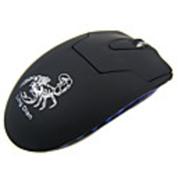 Ergonomic Wired USB 2.0 3D Optical Mouse with 25g Extra Weight