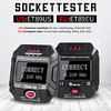 ET89 Smart Socket Tester Pro Voltage Test Socket Detector UK Plug Ground Zero Line Wire Guage Polarity Phase Check Indicator miniinthebox