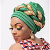 Ethnic Style Poly / Cotton Blend Headwear / Headpiece with Sequin / Tiered / Color Block 1 PC Party / Evening / Casual Headpiece miniinthebox