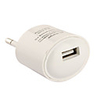 EU Type USB Power Adapter/Charger for iPad/iPad 2/iPhone 4 White