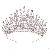 Euramerican Metalic Headpiece with Crystals 1 pc Wedding / Party / Evening Headpiece