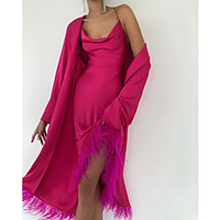 european and american new style,  light luxury,  gentle,  high-level sense of fragrance,  goddess fan dress sub suit,  women