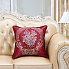 European Style Fortune Flower Sofa Cushion Cover Upscale Luxurious Court Style Pillow Case Cover Living room Bedroom Sofa Pillow Case cover