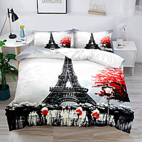 European style Horse Duvet Cover Set 2/3 Piece Bedding Set with 1 or 2 Pillowcase(Single Twin only 1pcs) miniinthebox