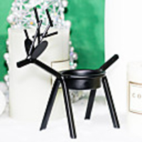 European Style Iron Christmas Candle 1pc Candle Holders