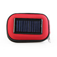 EVA Jacket with Solar Charging Equipment for Mobile Phone,  Digital Camera,  PDA,  MP3,  MP4(Red)